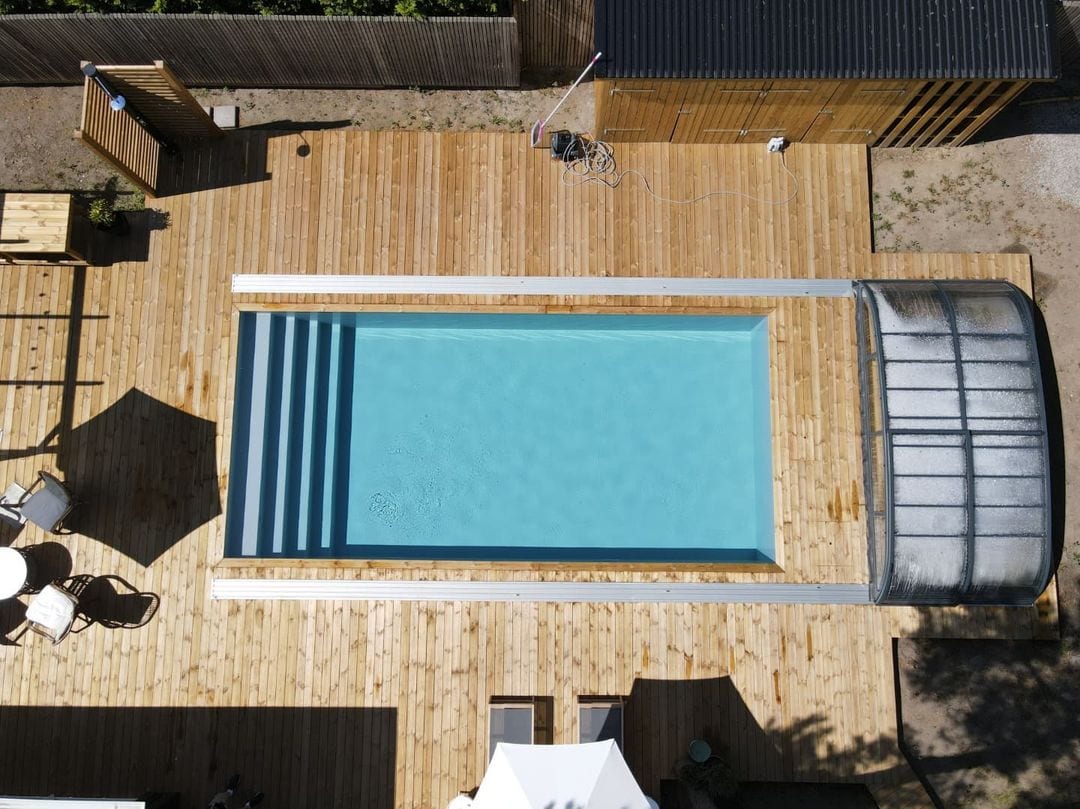 Pooltime Exclusive 12 mm PP-pool 2,6 x 6 x 1,5 m