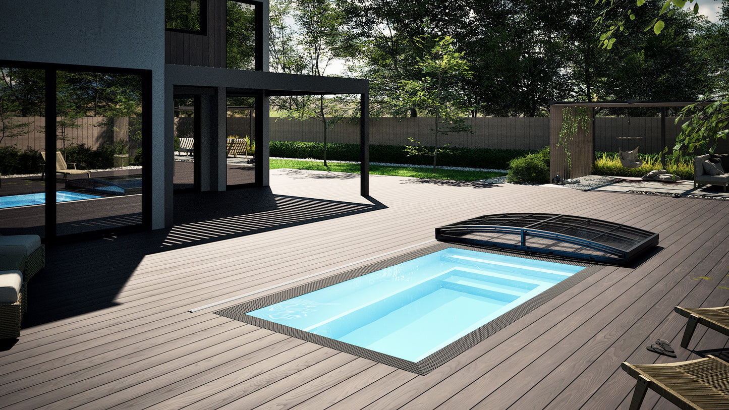 Minipool Wellnesspool 3×3 m
