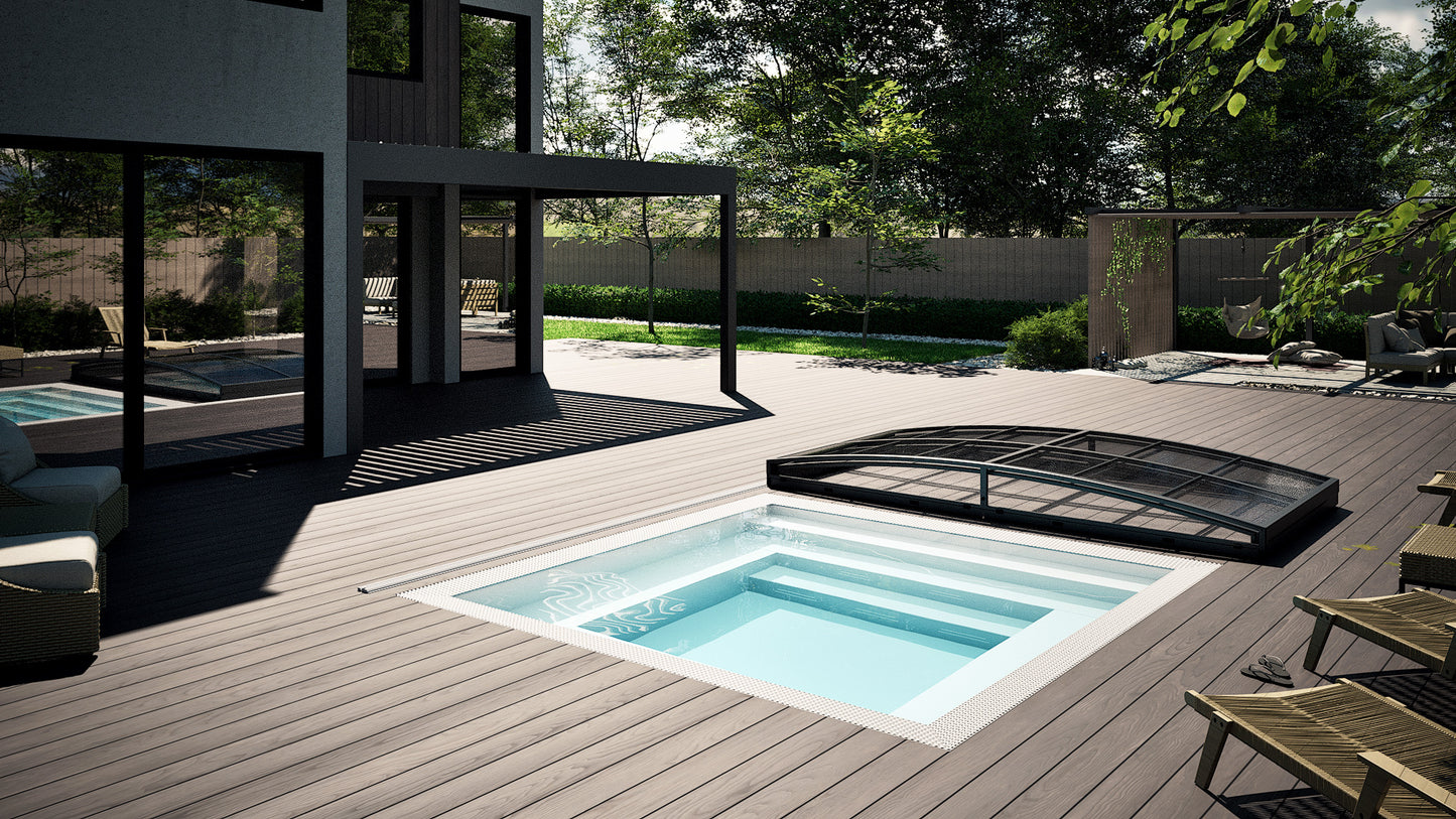 Minipool Wellness-pool 2,25×2,5 m