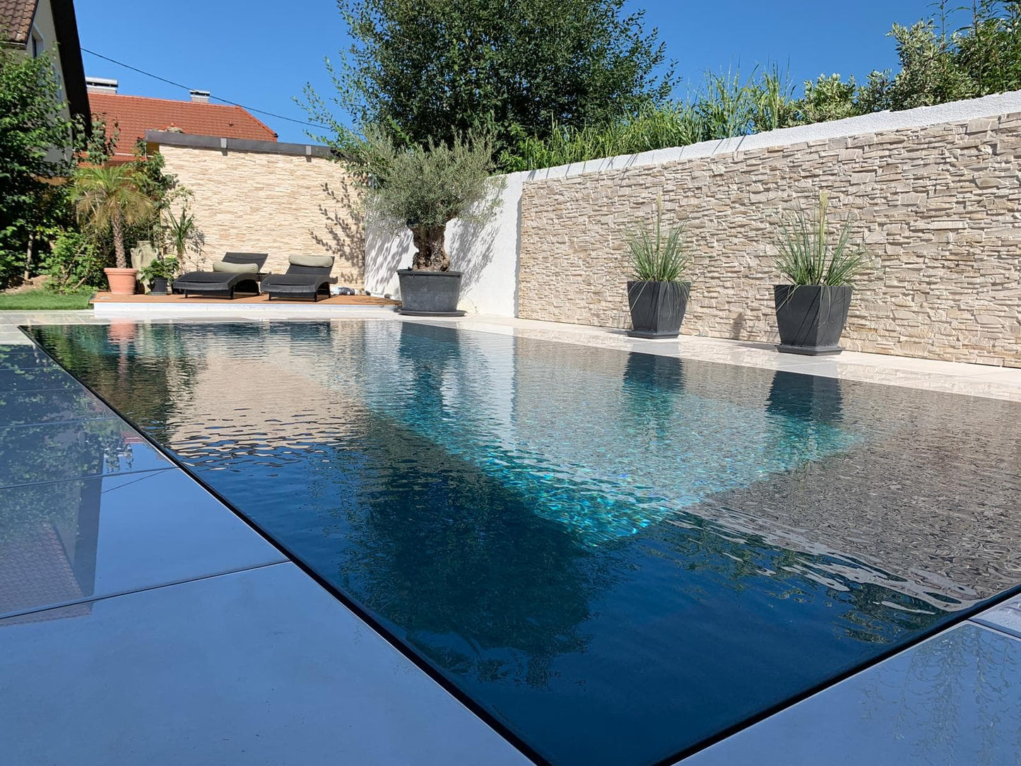 Pooltime Exclusive Overflow PP pool Balancetank 4 x 12 x 1,5 m