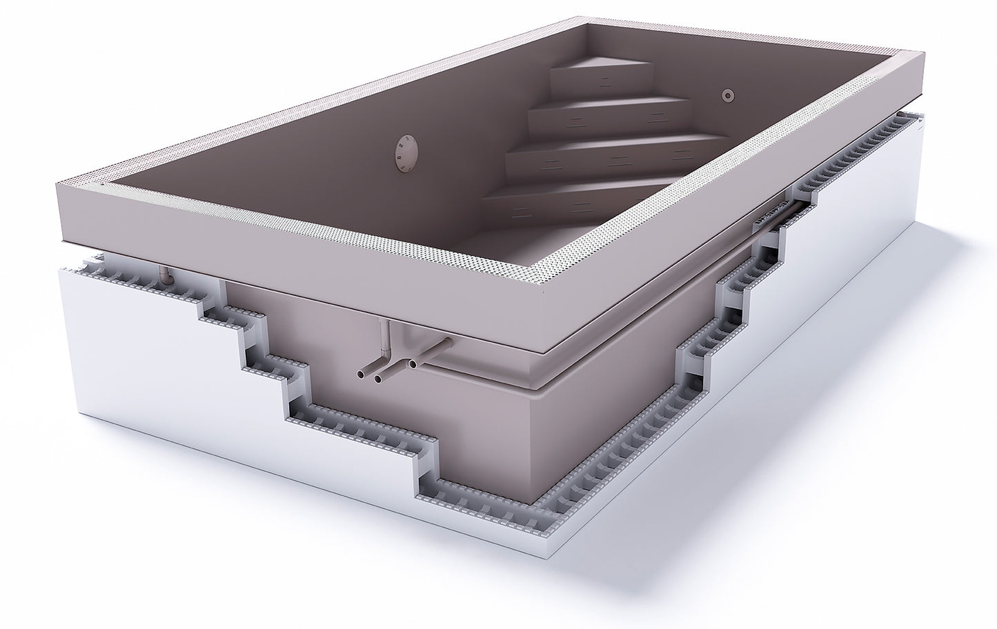 Minipool Wellness-pool 2,25×2,5 m
