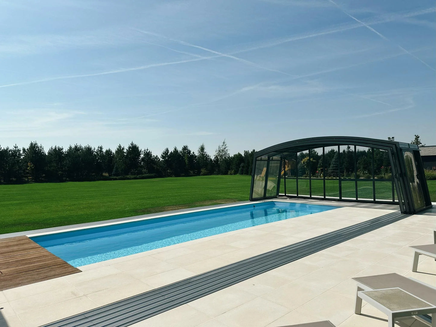 Glasfiberpool Bahama 11 11,10m x 3,75m x 1,50m
