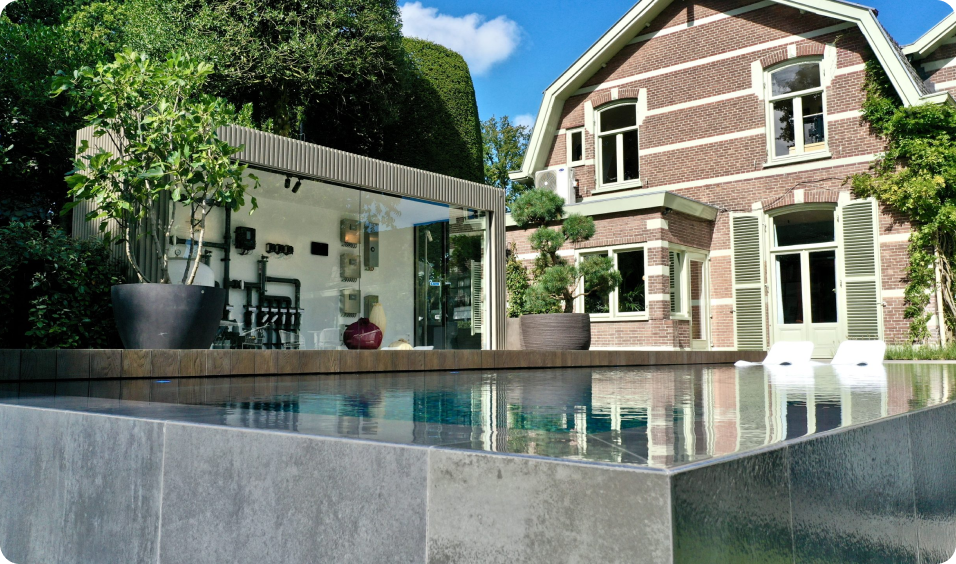 Pooltime Exclusive Infinity 10/20mm PP pool 4 x 12 x 1,5 m