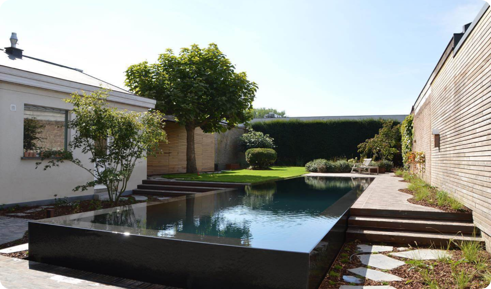 Pooltime Exclusive Infinity 10/20mm PP pool 4 x 12 x 1,5 m