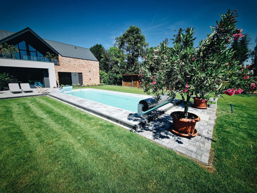 Glasfiberpool Jamaica 11,25m x 3,75m x 1,50m