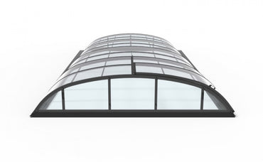 Pooloverdækning Smart 4×8 (Antracit)