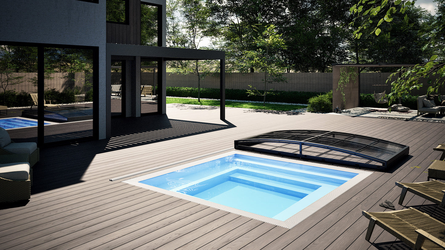 Minipool Wellnesspool 3×3 m