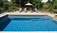 Leisurepools Reflektion 3,8×7-10m, 1,28-1,84m dybde