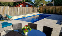 Leisurepools Reflektion 3,8×7-10m, 1,28-1,84m dybde