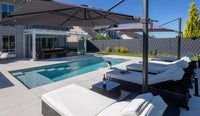 Leisurepools præcisions højvandslinje 3,2×5,1-8,1 m, 1,5 m dybde