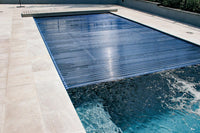 Leisurepools Reflection med lamelkasse 3,8×7,92-9,92 m, 1,28-1,78 m dybde