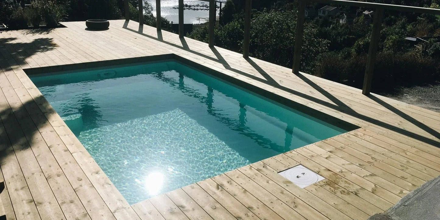 Glasfiberpool Mini Victoria 4,20m x 2,70m x 1,30m