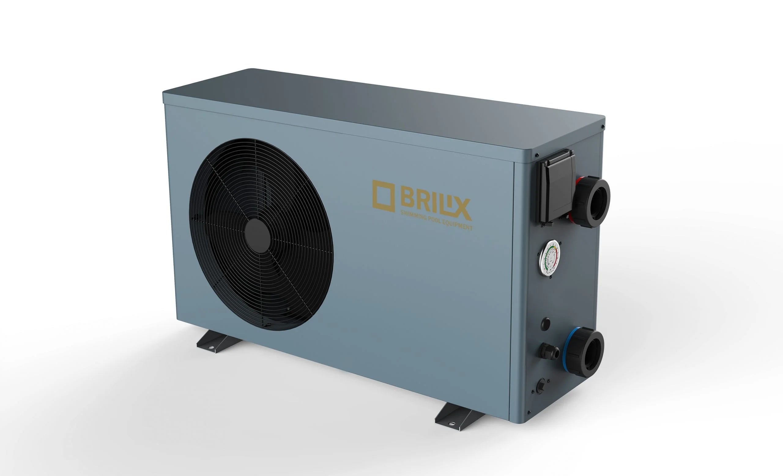 Poolvarmepumpe BRILIX XHPFDPLUS 100 9kW R32
