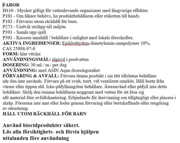 ALGEDRIDENDE VÆSKE 20L
