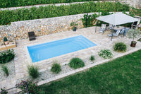 Glasfiberpool Aruba 700 7,20m x 3,70m x 1,50m