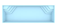 Glasfiberpool Jamaica 11,25m x 3,75m x 1,50m