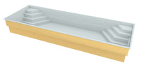 Glasfiberpool Jamaica 11,25m x 3,75m x 1,50m