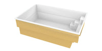 Glasfiberpool Mini Victoria 4,20m x 2,70m x 1,30m
