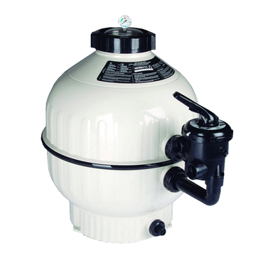 Sandfilter Cantabric Top-/sidemonteret med ventil