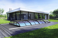 Pooloverdækning Smart 4×8 (Antracit)
